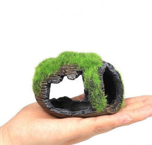 将图片加载到图库查看器,Medium Size Aquarium Decoration House Cave For Fish Tank 8.5X6.5X7CM