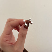Load image into Gallery viewer, Surgical steel stud earrings with 6mm solid bead design, minimalist and stylish, hypoallergenic.