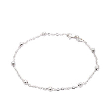 Load image into Gallery viewer, Silver/Surgical Steel Korean BTS Style Kpop Mini Beaded Chain Link Bracelet