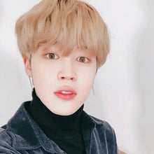 Load image into Gallery viewer, Surgical Steel BTS Style Kpop Asymmetrical 2pc Different Design Studs 10mm Ring Circle Punk Chain Earrings 6-6.5cm