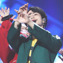 Load image into Gallery viewer, 1 Pair Steel Korean BTS style 10mm ring studs Kpop Punk Earrings 5cm