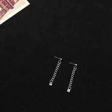 Load image into Gallery viewer, Steel kpop piercing designer kpop earring