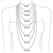 Load image into Gallery viewer, Korean Style Kpop Gothic Stainless Steel Four Pointed Star Crystal Pearls 8mm Multiple Style Chain Link Punk Necklace Unisex