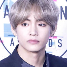 Load image into Gallery viewer, A pair of solid steel earrings with a 3-layer cable curb chain design, measuring 7cm in length. These earrings are inspired by Korean BTS style Kpop fashion, perfect for making a bold statement.