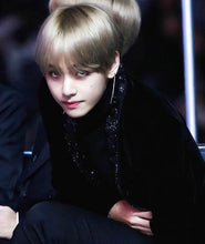 Load image into Gallery viewer, 1 Pair Solid Steel Korean BTS Style Kpop 7cm 3 Layers Cable Curb Chain Earrings Studs