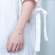 Load image into Gallery viewer, Wrist Bracelet 6mm Cubic Zirconia Star Charm 6/7/8 inches with Extender