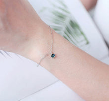 Load image into Gallery viewer, Wrist Bracelet 6mm Cubic Zirconia Star Charm 6/7/8 inches with Extender