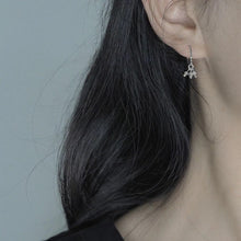 Load image into Gallery viewer, This description highlights the size, material, and design features of the earrings, emphasizing their elegance and versatility.