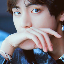 Load image into Gallery viewer, BTS Style Korean K-pop Gothic Punk Solid Surgical Stainless Steel Double Circle Ring 10mm Bracelet, available in 6, 7, and 8 inches.