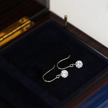 将图片加载到图库查看器,Pair of mini, small, and dainty single earrings featuring 5mm AAAA cubic zirconia dangles, available in gold, silver, or steel.