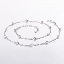Load image into Gallery viewer, S925/Surgical Steel 3mm Bead Necklace 1.5mm 14/15/16 Inches with Extender Spring Ring