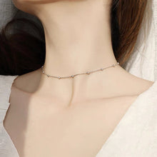 Load image into Gallery viewer, S925/Surgical Steel 3mm Bead Necklace 1.5mm 14/15/16 Inches with Extender Spring Ring