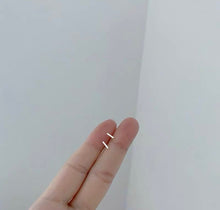 이미지를 갤러리 뷰어에 로드 , 9mm Solid Surgical Steel Hypoallergenic Bar Post Earrings Studs with Small 15mm Short Post Sleeper Studs, Simple and Stylish Jewelry