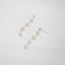 Load image into Gallery viewer, Surgical Steel 4mm Small Baroque Freshwater Pearls Earrings Studs
