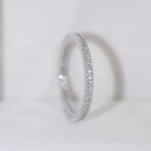 Load image into Gallery viewer, S925 Love Infinity Full Encircle  Moissanite VVS D Color Band Ring
