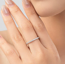 Load image into Gallery viewer, S925 Love Infinity Full Encircle  Moissanite VVS D Color Band Ring
