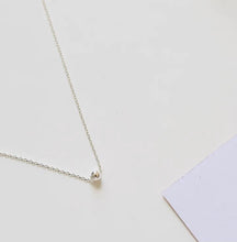 이미지를 갤러리 뷰어에 로드 , S925 단일 4mm 이동 비드 케이블 체인 목걸이 16-18 인치 스프링 링
