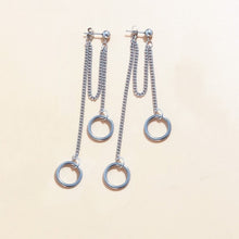 이미지를 갤러리 뷰어에 로드 , 스테인레스 스틸 한국 스타일 트렌드 10mm 원형 링 펑크 귀걸이
