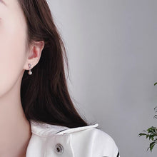 이미지를 갤러리 뷰어에 로드 , 스터드/댕글 4mm 심리스 비즈 스테인레스 스틸 귀걸이 미니멀리스트
