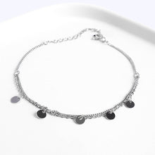 이미지를 갤러리 뷰어에 로드 , 스테인레스 스틸 한국 팔찌 6mm 원형 라운드 참 6/7/8인치 +~0.5인치 익스텐더
