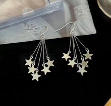 Load image into Gallery viewer, Stainless Steel 10mm Star 5 Layers Earrings 5-6cm
