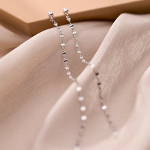 이미지를 갤러리 뷰어에 로드 , 매우 긴 한국 패션 싱글 스틸 스터드 커피빈 체인 귀걸이 10cm 미니멀리스트
