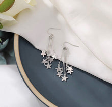 Load image into Gallery viewer, Stainless Steel 10mm Star 5 Layers Earrings 5-6cm
