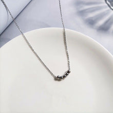 Load image into Gallery viewer, S925 4mm Moving Bead Cable Chain Necklace 16-18 Inches Spring Ring
