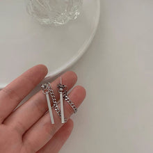 이미지를 갤러리 뷰어에 로드 , 한국식 청키 쿠바 체인 3.8mm 스틸 2cm 직사각형 참 4cm
