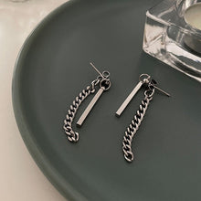 이미지를 갤러리 뷰어에 로드 , 한국식 청키 쿠바 체인 3.8mm 스틸 2cm 직사각형 참 4cm
