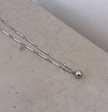 이미지를 갤러리 뷰어에 로드 , 스테인레스 스틸 1cm 스틱 커넥터 4mm 무봉제 강철 비드 목걸이 16-18인치
