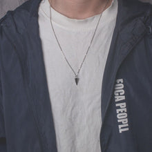 이미지를 갤러리 뷰어에 로드 , 솔리드 스테인레스 스틸 12mm 총알 스파이크 이음새가 없는 참 16/18/20인치, 2인치 연장 장치(남녀 공용) 포함
