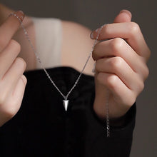 이미지를 갤러리 뷰어에 로드 , 솔리드 스테인레스 스틸 12mm 총알 스파이크 이음새가 없는 참 16/18/20인치, 2인치 연장 장치(남녀 공용) 포함
