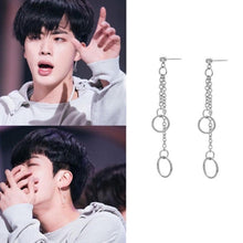 Load image into Gallery viewer, Stainless Steel Korean BTS Style Simple 10mm Ring Circle Kpop Merch Jewelry Studs Earrings 6-6.5cm
