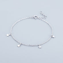 이미지를 갤러리 뷰어에 로드 , 스테인레스 스틸 케이블 체인 10mm 별 참 팔찌 6/7/8 인치 확장 스프링 링 포함
