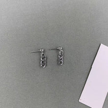 Load image into Gallery viewer, Solid Steel Mini Cuban Bar Earrings Stud Hypoallergenic Minimalist Jewelry Unisex Punk Gothic Kpop
