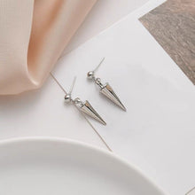 Load image into Gallery viewer, Korean Fashion Style 2cm Bullet Spike Earrings Punk Seamless Steel Stud Gothic
