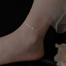 Load image into Gallery viewer, Sparkle Chain Anklet, Available in 8, 9, 10, and 11 Inches with Extender, Elegant Jewelry.
