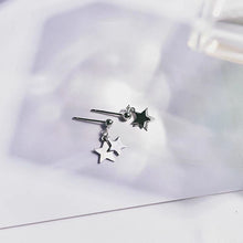 Load image into Gallery viewer, Surgical Steel Double Layers Stars Earrings Stud Hypoallergenic
