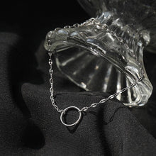 이미지를 갤러리 뷰어에 로드 , 스테인레스 스틸 10mm 원형 링 참 스파클 체인 팔찌 6/7/8인치 익스텐더 포함
