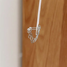 Load image into Gallery viewer, Minimalist Surgical Steel 3mm Heart Chain Earrings 2.5cm
