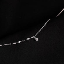 Load image into Gallery viewer, Korean Style Sparkle Chain 6mm Crystal Charm Dainty Stainless Steel Bracelet 6/7/8 inches with Extender
