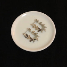 이미지를 갤러리 뷰어에 로드 , 스테인레스 스틸 밀 귀 링크 체인 귀걸이 스터드
