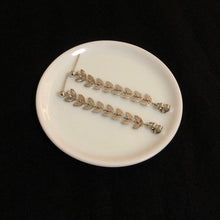 이미지를 갤러리 뷰어에 로드 , 스테인레스 스틸 밀 귀 링크 체인 귀걸이 스터드
