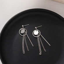 Load image into Gallery viewer, Kpop Punk Geometrical Style Charm Stick Surgical Stud Earrings
