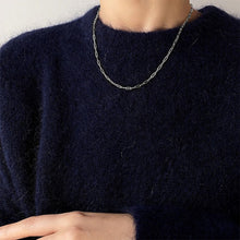 이미지를 갤러리 뷰어에 로드 , 스테인레스 스틸 4x2mm 클립 체인 목걸이 16인치, 2인치 연장 랍스터 클로 포함
