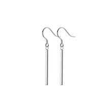 Load image into Gallery viewer, Minimalist Hypoallergenic Surgical Steel 3cm Hook Bar Earrings Dangle
